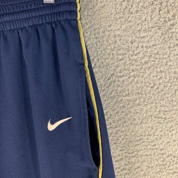 Nike Track Pants Mens‎ Medium Blue Basketball Winter Outdoor Gym Run Ankle Zip - Picture 5 of 14